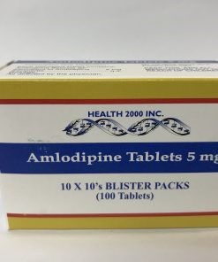 Amlodipine 5MG Tablets 10/Card