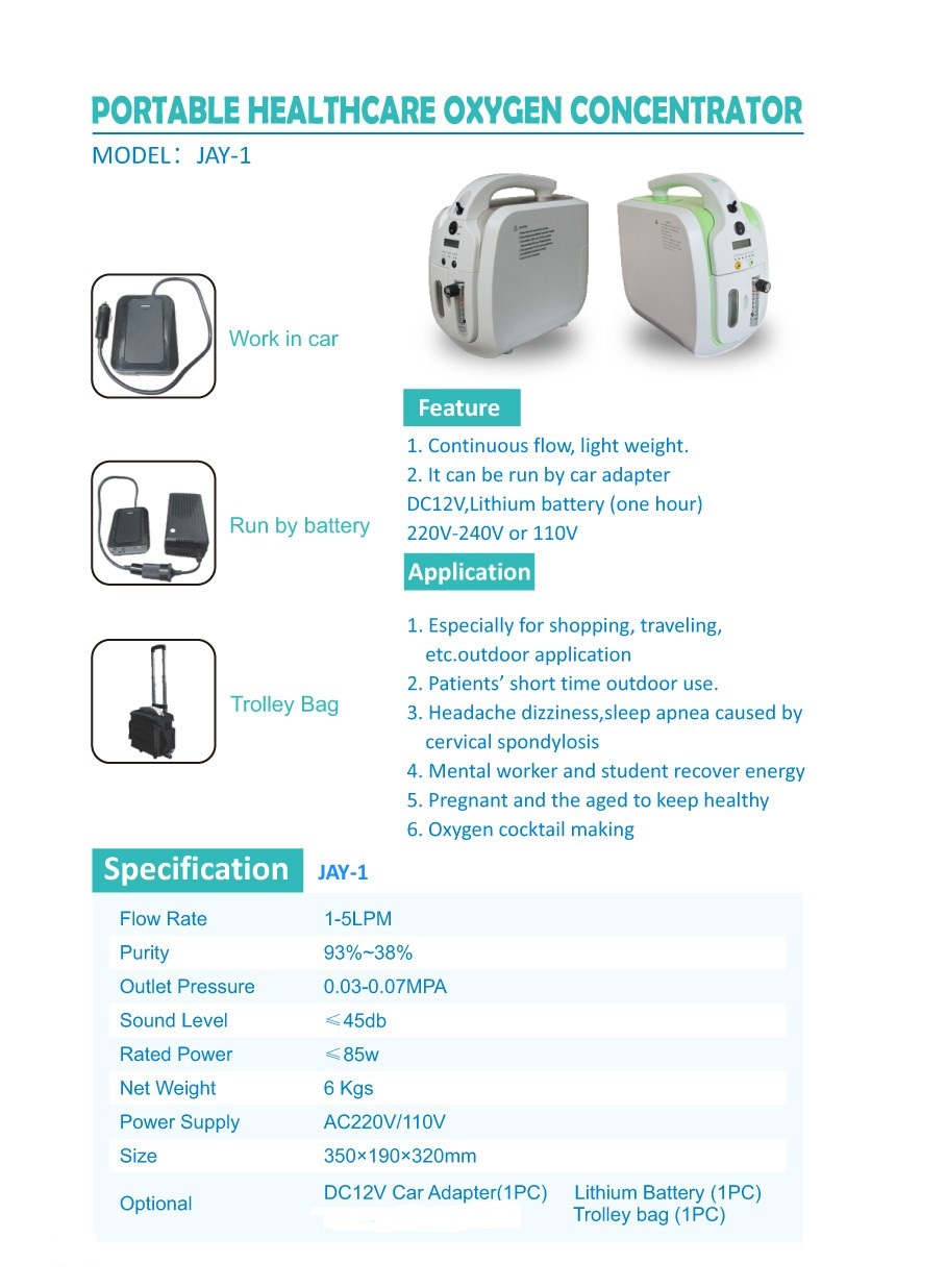 Portable Oxygen Concentrator Jay1 - Image 3