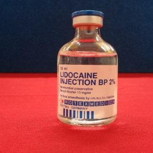 Lidocaine 2% Plain (IM/IV/SC) 50ml / 1 vial