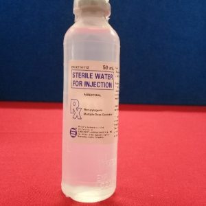 Sterile Water for Injection 50ml / 1 vial