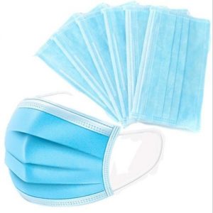 3-ply Disposable Ear Loop Face Mask (Adults) - 50pcs