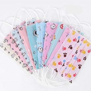 Alternative view of 3-ply Disposable Ear-Loop Face Mask (Paediatric)