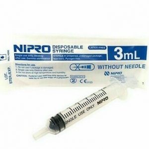 Alternative view of 3ml Syringe (Plain)
