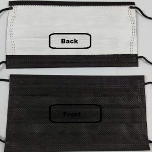 4-ply Black Disposable Mask (Adults) - Box
