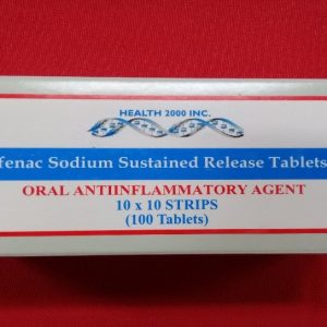 Diclofenac Sodium 100mg ‘SR’ Tablets 10/Card
