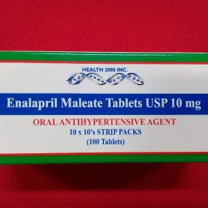 Enalapril Maleate 10mg Tablets 10/Card