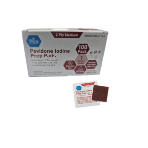 Povidone Iodine Prep Pads