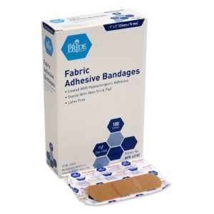Plastic 1” x 3” Fabric Adhesive Bandage