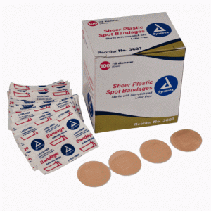 Sheer Spot Bandage - Sterile 7/8"