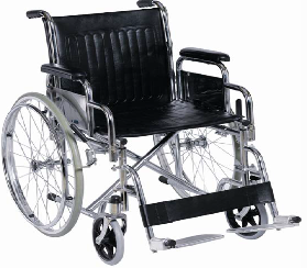 Steel Wheelchair 18” – SHENWHEEL016