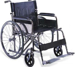 Steel Wheelchair 18” – HHWHEEL965