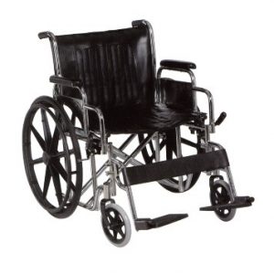 Steel Wheelchair 22” - HHWHEEL963