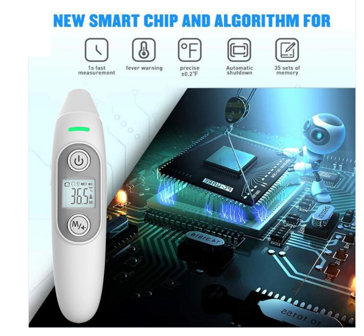 Ear and Forehead Digital Infrared Thermometer for Baby, Children and Adults - Image 4