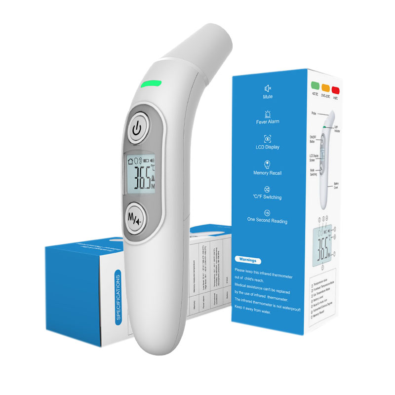 Ear and Forehead Digital Infrared Thermometer for Baby, Children and Adults