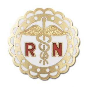 Alternative view of Registered Nurse Pin