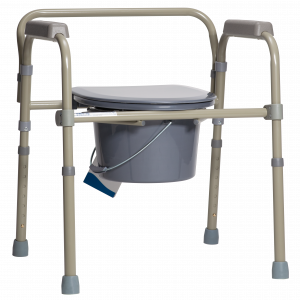 Folding Bedside Commode