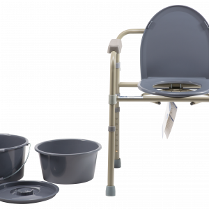 Alternative view of Folding Bedside Commode