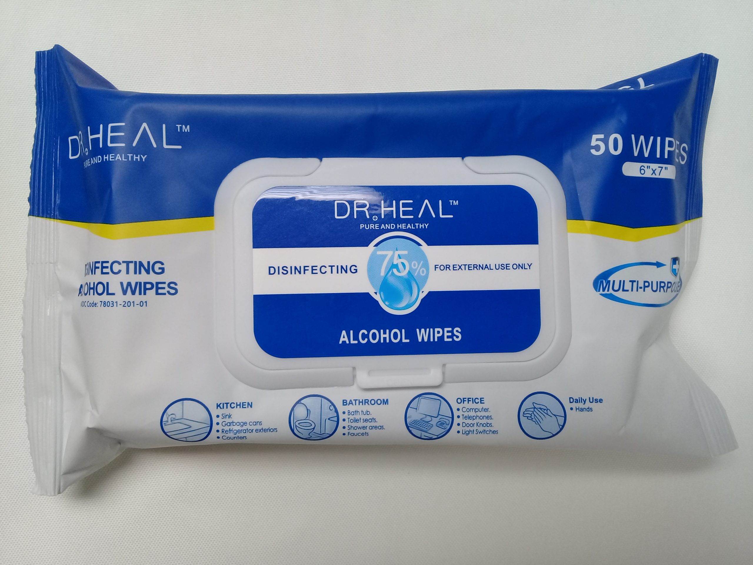 Dr. Heal Alcohol Wipes