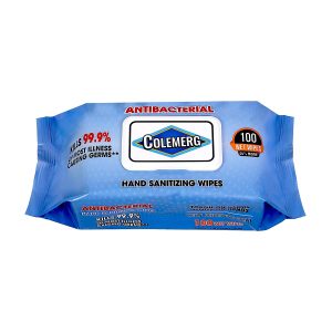 Colemerg Antibacterial Hand Sanitising Wipes