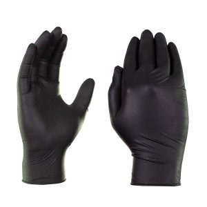 Black Nitrile Gloves