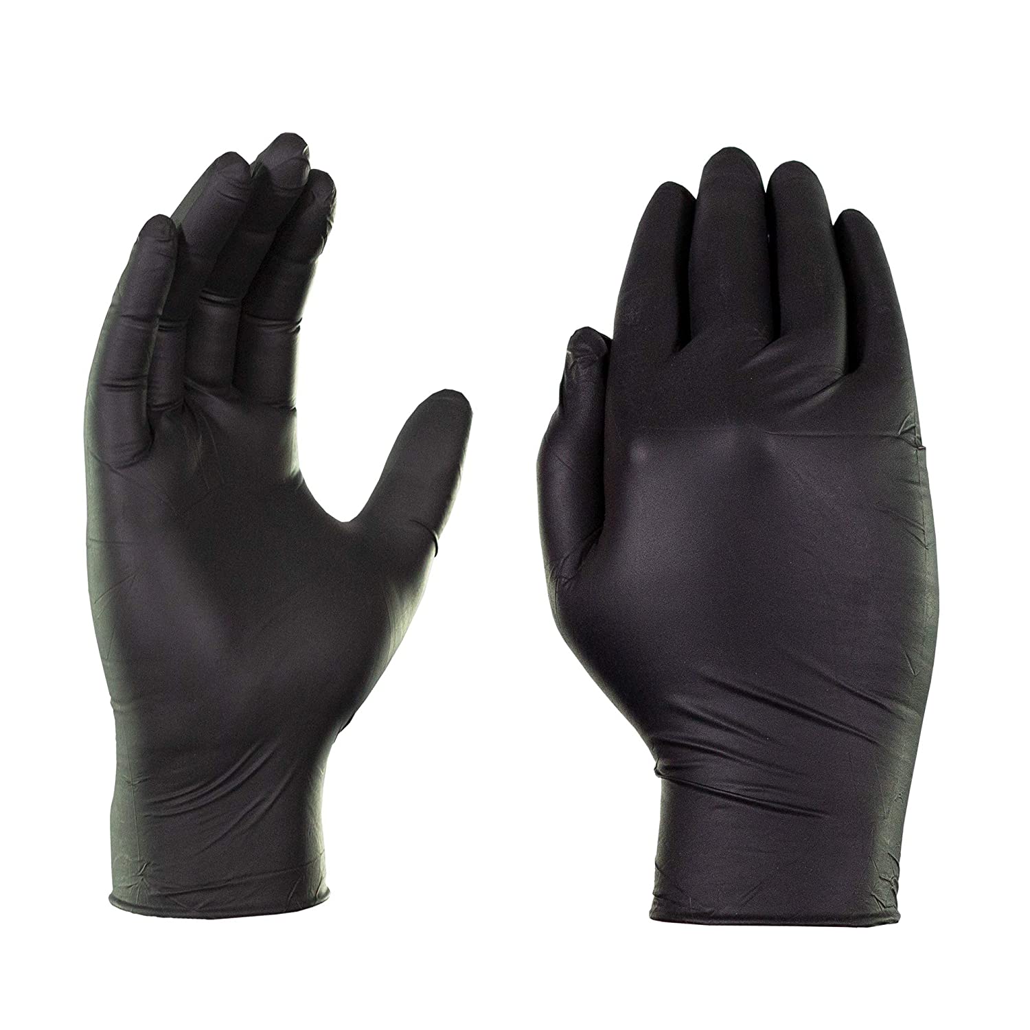 Black Nitrile Gloves