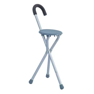 Alternative view of 3 Prong Cane with Seat