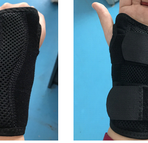 Alternative view of Wrist Support with Splint