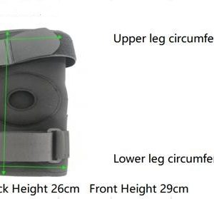 Alternative view of Knee Support with Hinge