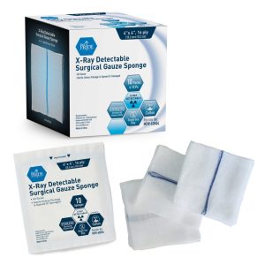 Alternative view of X-Ray Detectable Surgical Gauze Sponge