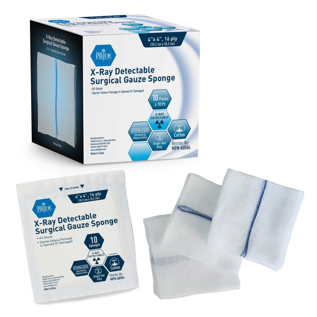 X-Ray Detectable Surgical Gauze Sponge - Image 2