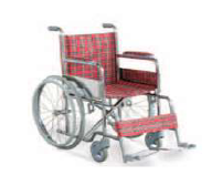 STEEL WHEELCHAIR 22" - JRJL802-35