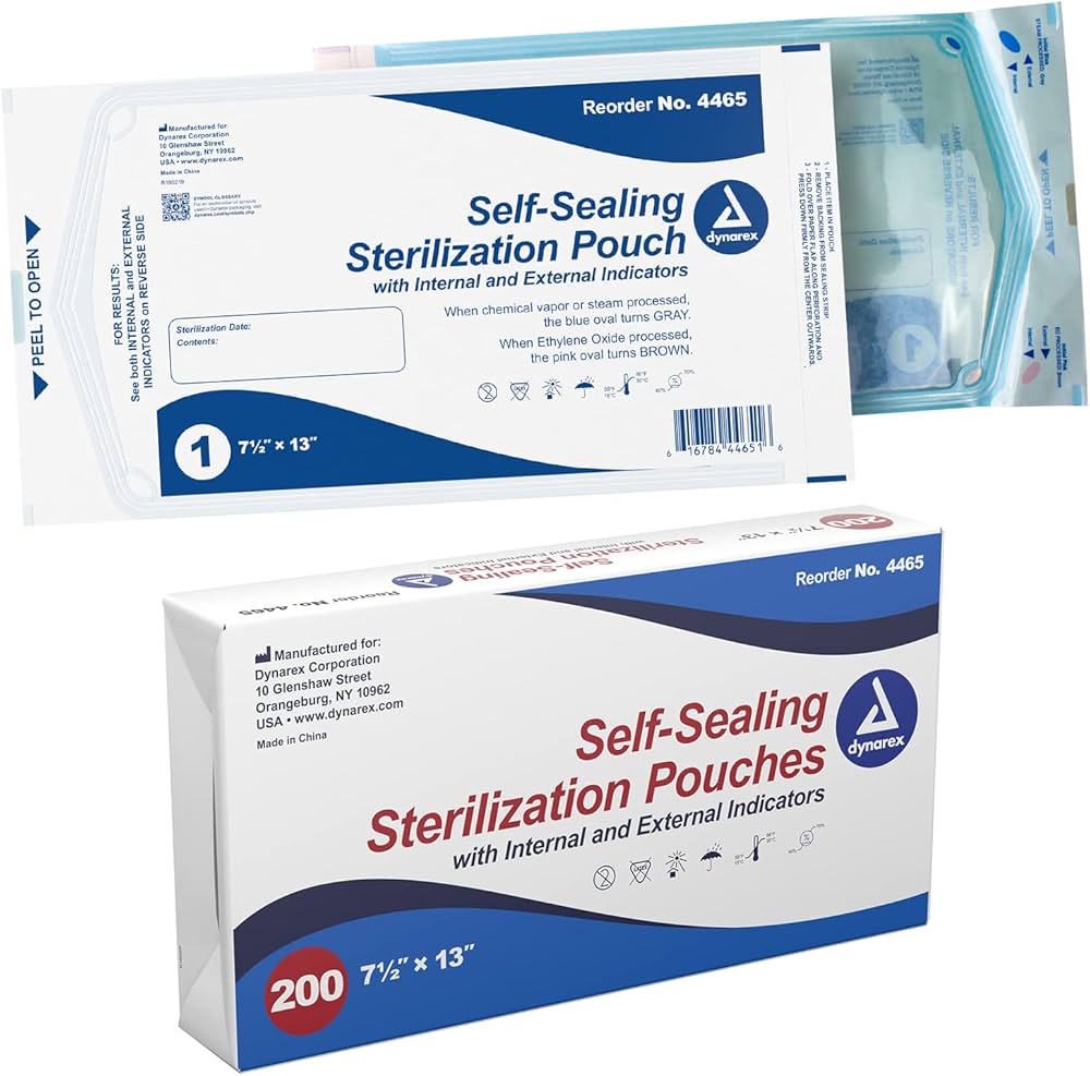 Sterlization Pouches 7.5"x13"