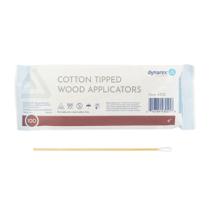 Alternative view of Cotton Tipped Wood Applicators - NonSterile 6"